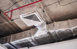 residential hvac installation by a cool air technicians